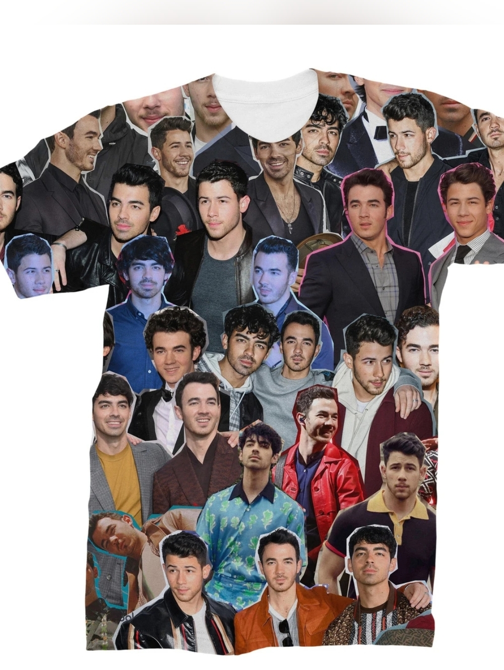 Jonas Brothers Photo Collage T-shirt XL